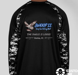 Badger B-Dry Digital Camo Performance Shirt - Long Sleeve